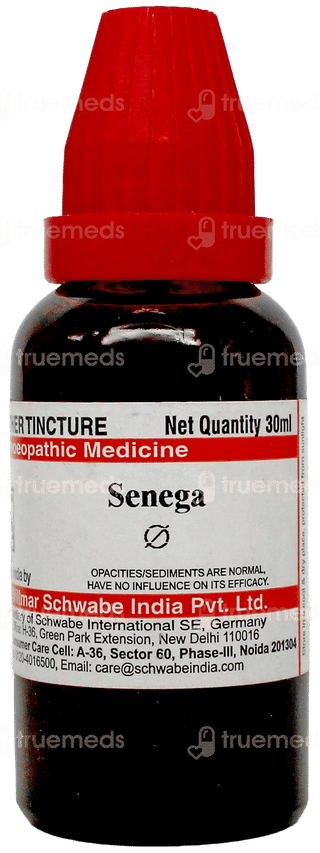 Dr Willmar Schwabe Senega Q Mother Tincture 30Ml